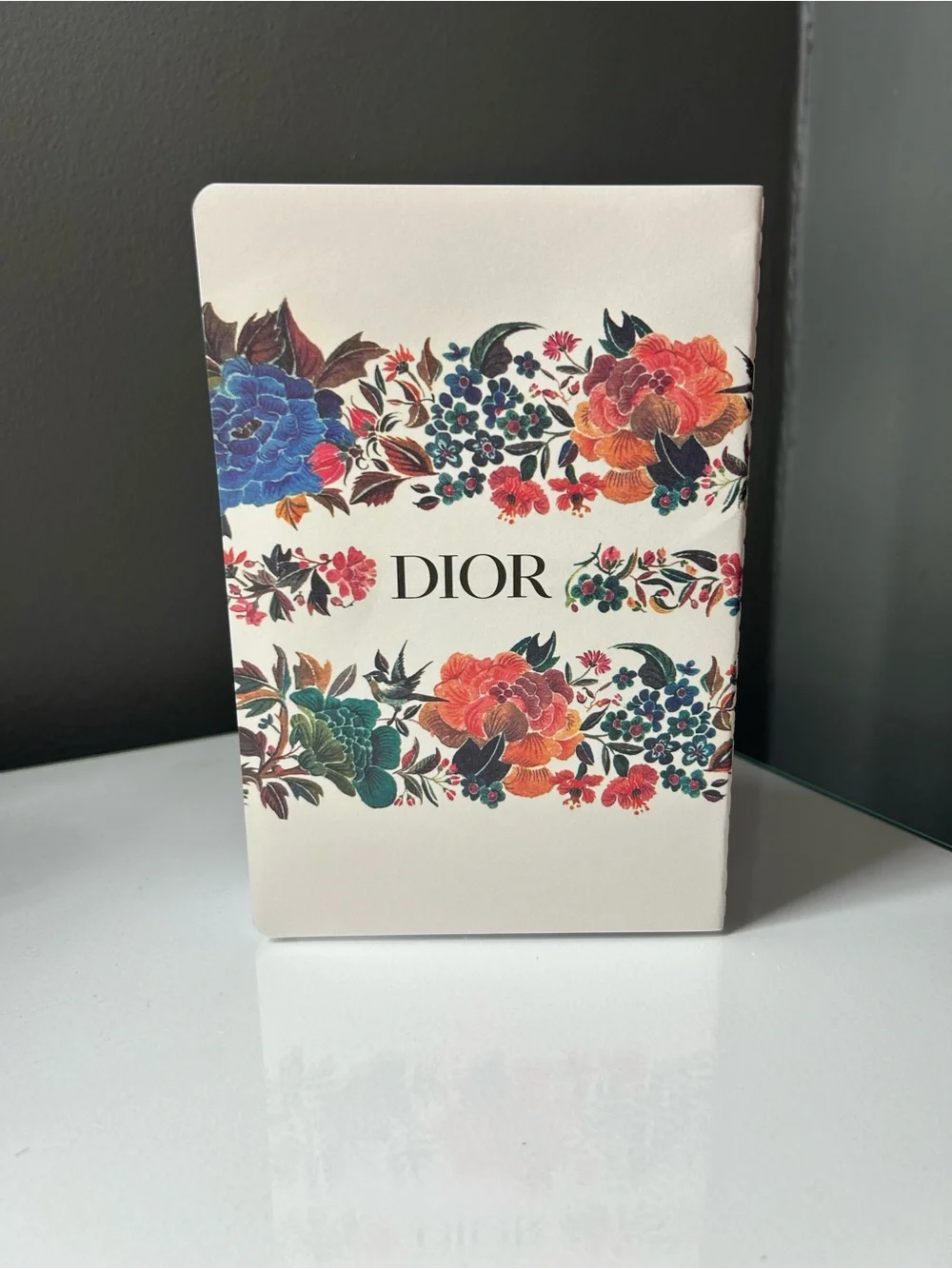Christian Dior Brush & Bloom Floral Paperback Journal Notebook